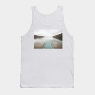 Blue Dock Peaceful Lake Tank Top